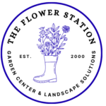 Flower Station Logo For Spring